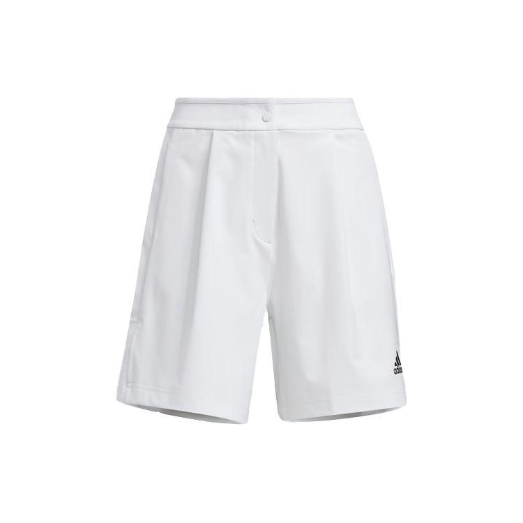 

Adidas однотонные повседневные шорты с логотипом, женские брюки, белые HF2463 L