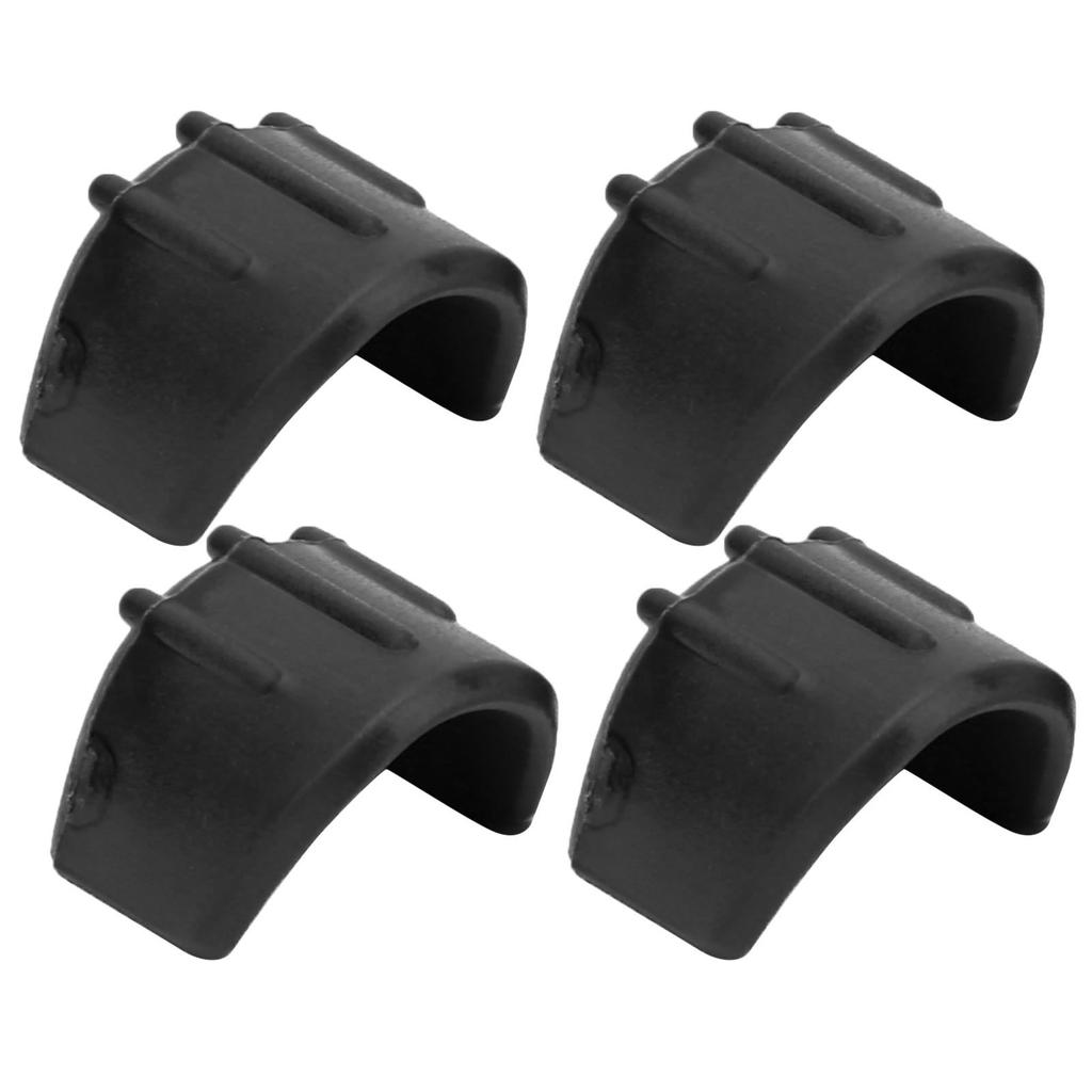 4pcs RC Shock Absorption Damping Cover Wear Resistant Fit for 1 8 Remote Control CarBlack