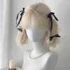Sladká Lolita Syntetická Paruka Přírodní Bílo Zlatá Cosplay Paruka Krátké Kudrnaté Vlasy Klub Bar