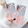 For Samsung Galaxy A53 5G Case Soft Slim Luxury A-Z Letters Back Cover Fundas Clear Bumper For Samsung A 53 5G Transparent Shell