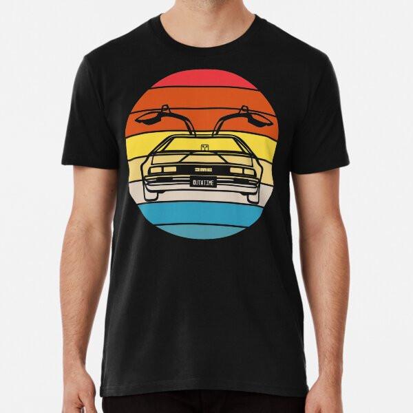 The Delorean Sunset T-Shirt S-5XL Best T-Shirt