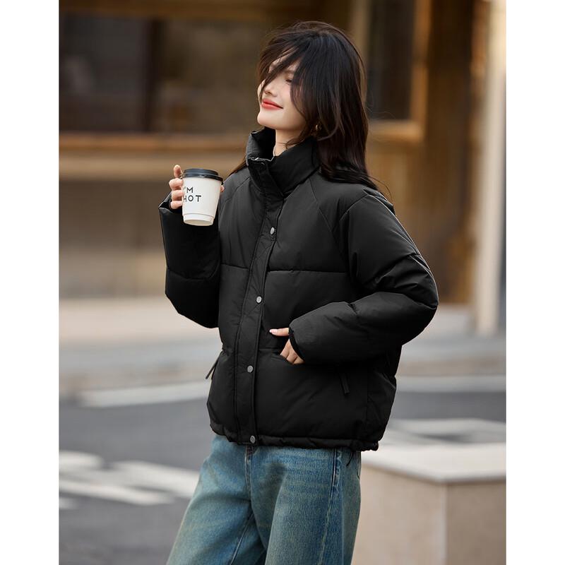 Women's Stand Collar Puffer Jacket