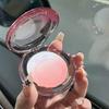 Low Saturation Ebony Rose ~ Gradient Blush Expansion Contractive Color Classy Matte Shimmer Easiest for Match Plain Student Female