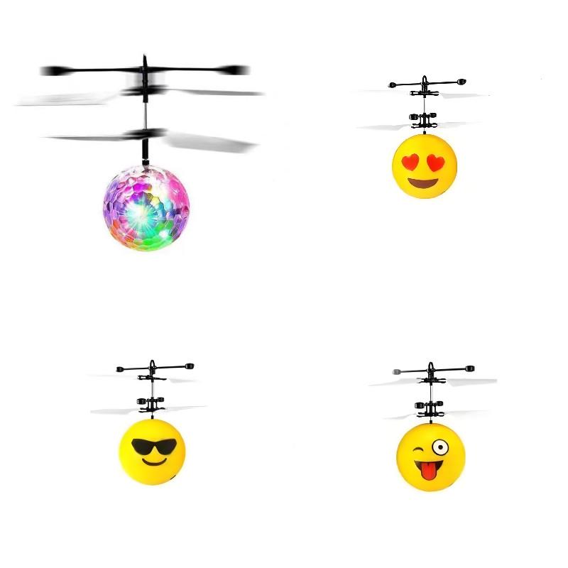 Sphere Flying Induction Led Lights Usb Rechargeable Entertainment Gifts Toys