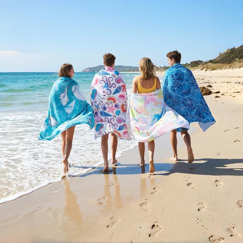 Yuzhan Quick-Dry Swimming & Beach Towel Set