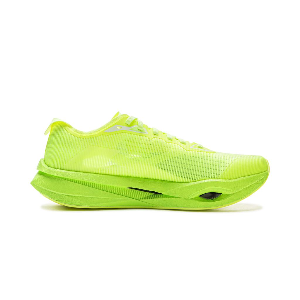 Li Ning Zhi Feng Pro Technologie Vollfuß-Carbonplatte Professionelle Marathon-Trainingsschuhe Unisex Laufschuhe Fluoreszierend-Gelbgrün ARPV017-6