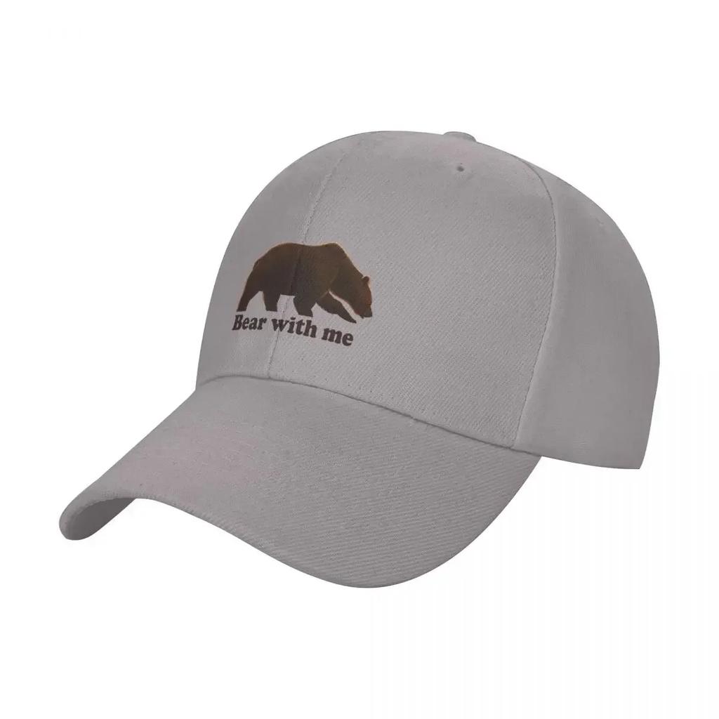 Bear with me Baseball Cap fishing hat Sports Cap New In Hat Trucker Cap Golf Unisex Womens