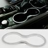For Lexus RX350/450H 2016- Silver Center Console Water Cup Holder Panel Trim