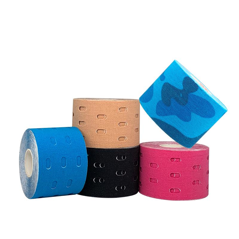 Double Safety Camouflage Sports Tape 5cm X 5m Waterproof, Used To Relieve Muscle Pain and Exercise