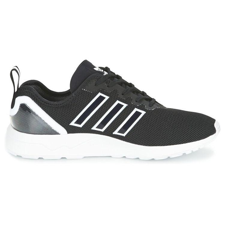 Adidas Originals ZX Flux Comfortable Durable Low-Top Lifestyle Casual Shoes Unisex Shoes Black S79005