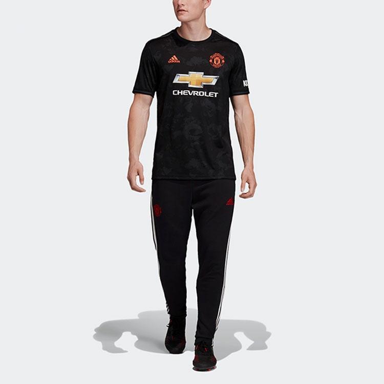 adidas Manchester United Third Jersey Asia Sizing 'Black' Men's ED7390
