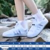 Copriscarpe in Silicone Antipioggia Impermeabili Antiscivolo - Durevoli, Riutilizzabili, Protezione Alta per Donna, Uomo e Bambini.