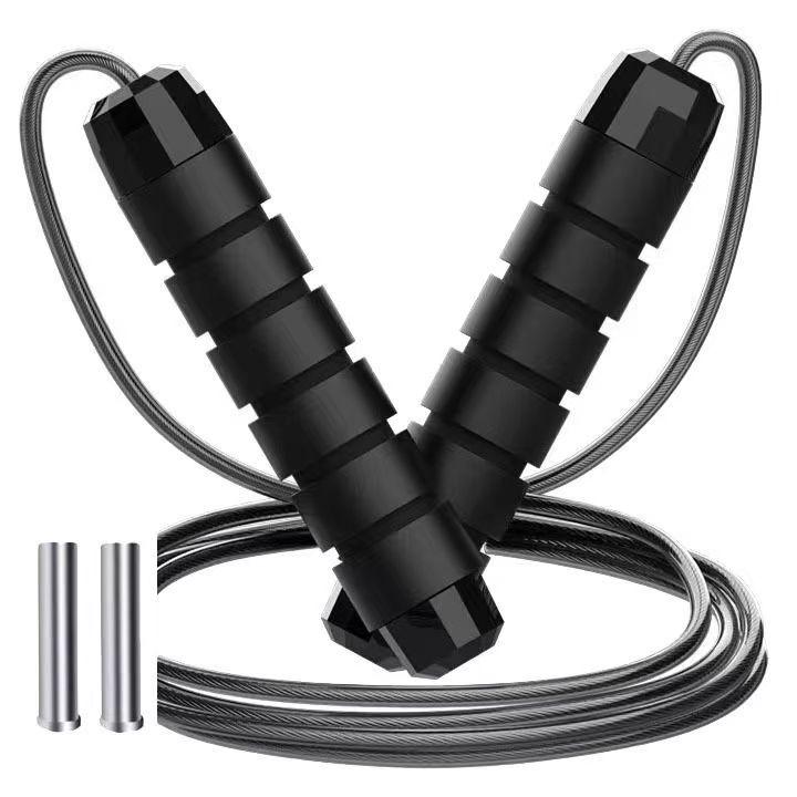 Steel Wire Weighted Jump Rope for Adult Fitness & Professional Training