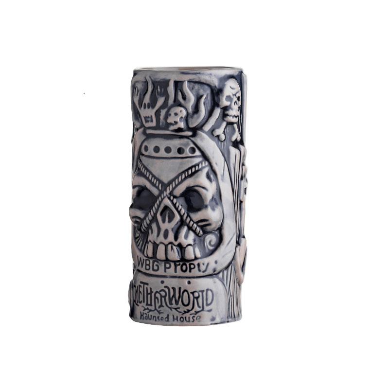 

Creative Ceramic Mug Wine Mug Hawaiian Cocktail Cup Party Beer Beverage Cups Tiki Mug Home Drinkware Bar Tools Halloween Gift