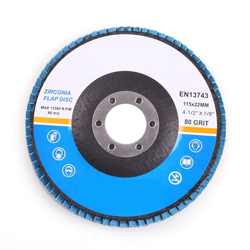 10 Pack Assorted 60 80 Grit Grinding Wheel T27 Flap Sanding Discs Abrasive Wheels Assortment for Power Sander Polish Grinder CenterZ 4.5 x 7//8 Flap Disc Aluminum Oxide Corundum, Flat Type #27
