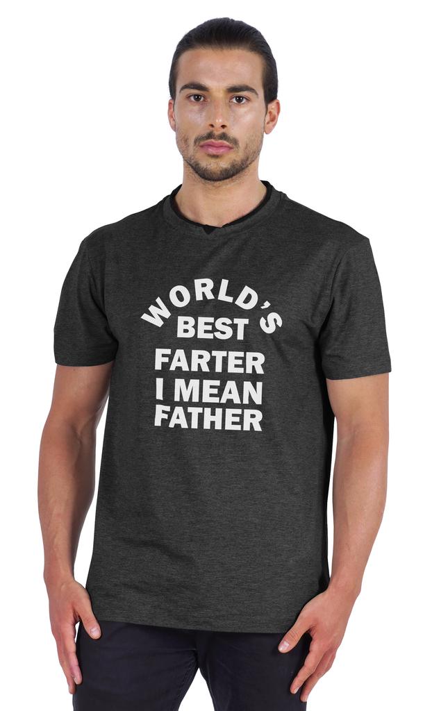 Inkmeso Grafisches Zitat "Weltbester Pupser Ich meine Vater" T-Shirt Für den besten Papa Herren Trikot