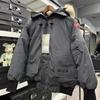 Big Goose 01 Unisex Winter Down Jacket with Fur Collar