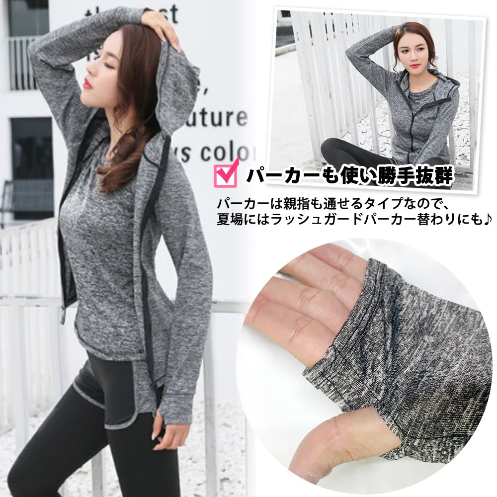 Sokure Training Wear Set and Women's 3-Piece (Top Bottoms) (2XL, Gray)