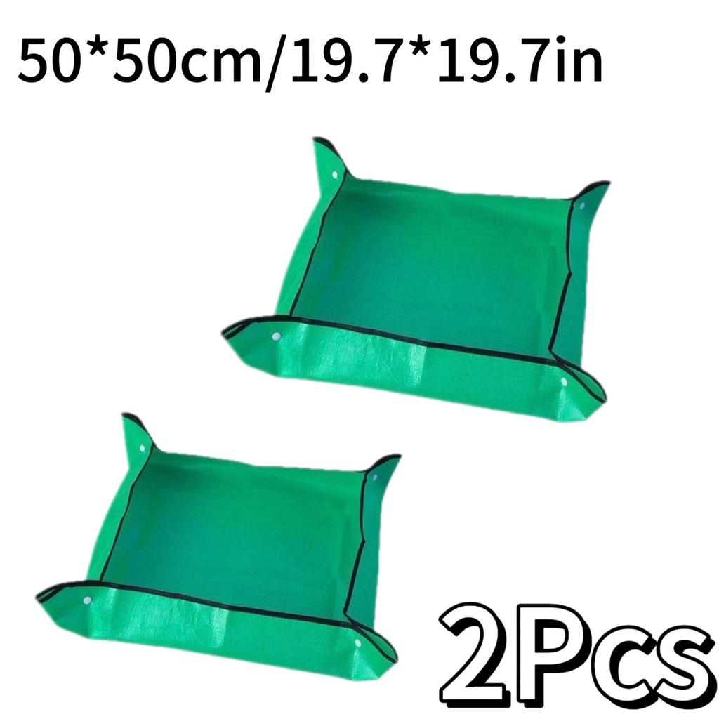50-100cm Plant Regeneration Mat Waterproof Transplant Mat Portable Square Foldable and Easy To Clean Succulent Transplant Mat