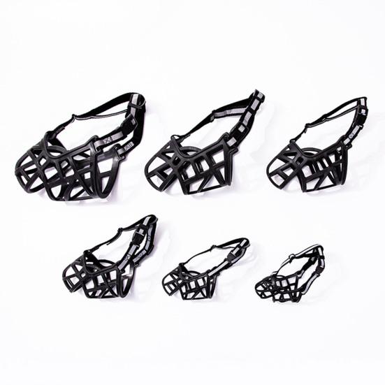 Dog Muzzle Buckle Design Innovative Wear-resistant Sturdy Tear-resistant Anti-bite Hollow Out Pet Anti-Barking