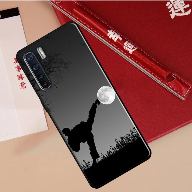 Kung Fu Taekwondo Karate Case For Oppo A94 A18 A74 A57 A17 A77 A38 A58 A78 A98 A54 A80 A60 A40 A96 A76 A16 A15 A5 Pro