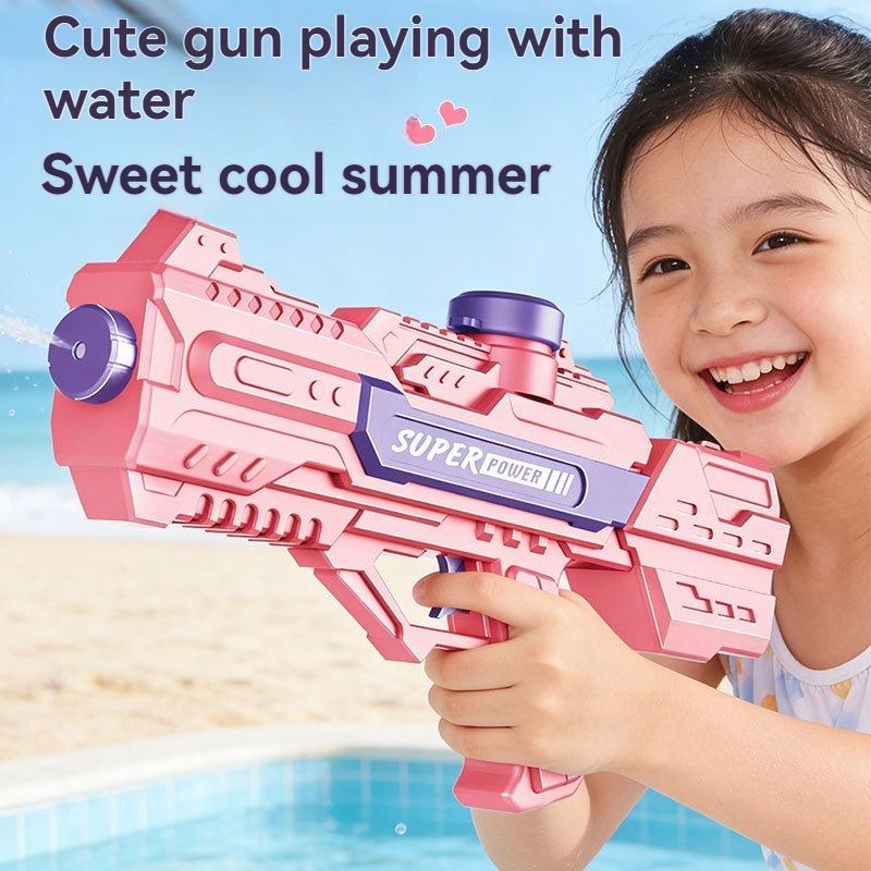 Summer Outdoor New Large Capacity Electric Water Gun, Beach, Swimming Pool Sprinkler, Fully Automatic Combat Toy Gun