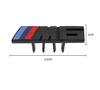 3D Car Front Grille M Badge Emblem Decoration Accessories For bAB-BMW M M1 M2 M3 M4 M5 M6 M7 E39 E87 E60 E46 E53 E90 F10 F20 F25 XV1
