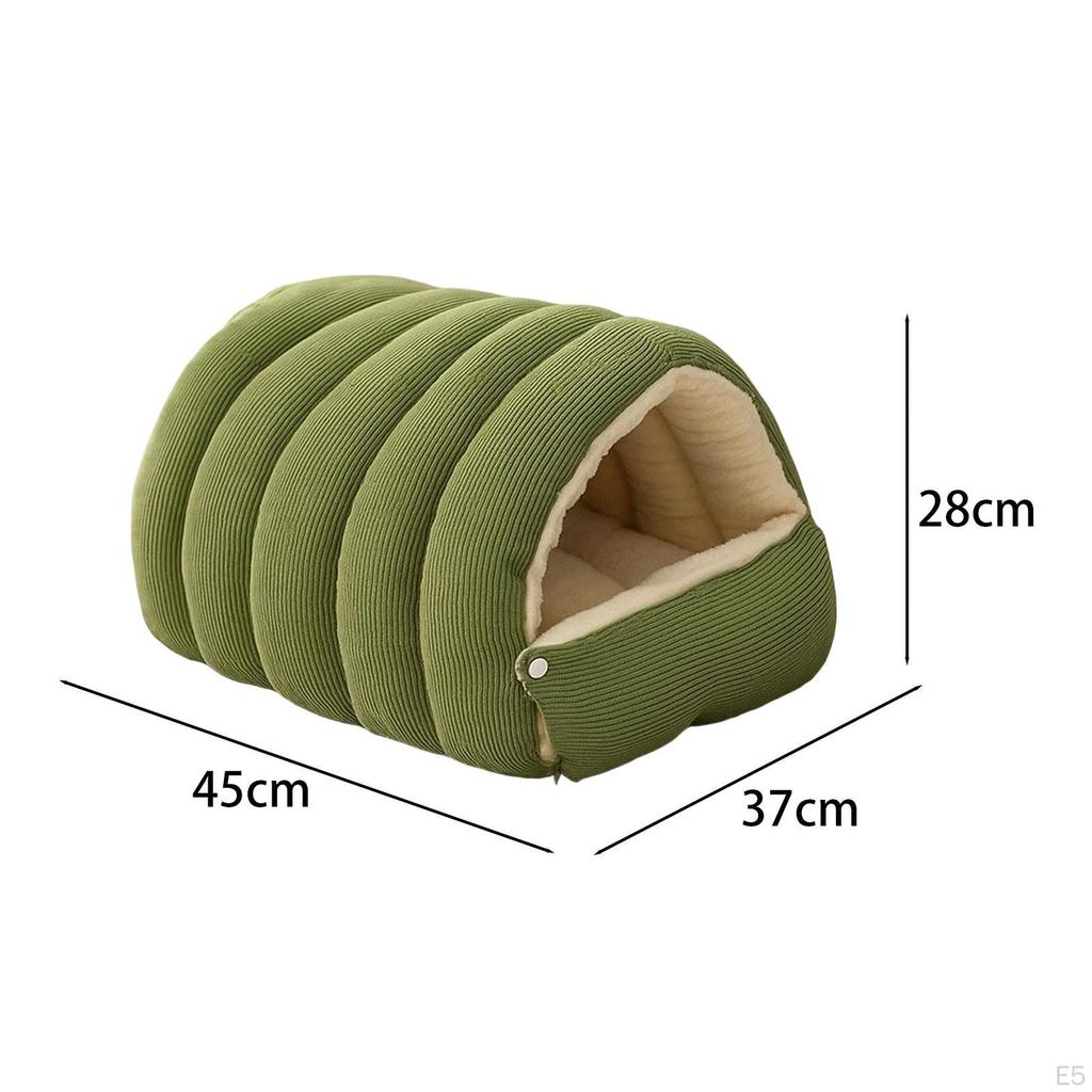 Cat Bed Shelter ,Comfortable Cats Pod, Warm Enclosed Sleeping House Indoor Nest for Indoor,