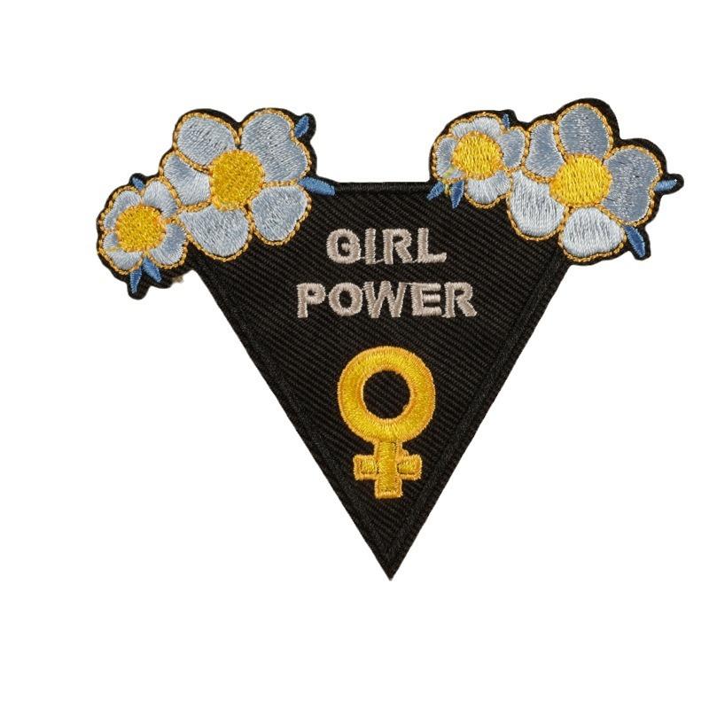 Embroidery Label Cloth Logo Badge Logo Embroidery Sticker Butterfly English Adhesive-backed Patch Sticker Clothing Accessories Cloth Sticker