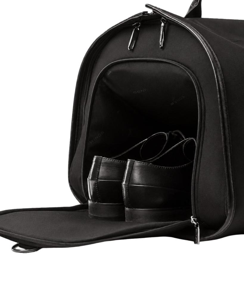Elegant 2-in-1 Suit Bag Wings Black