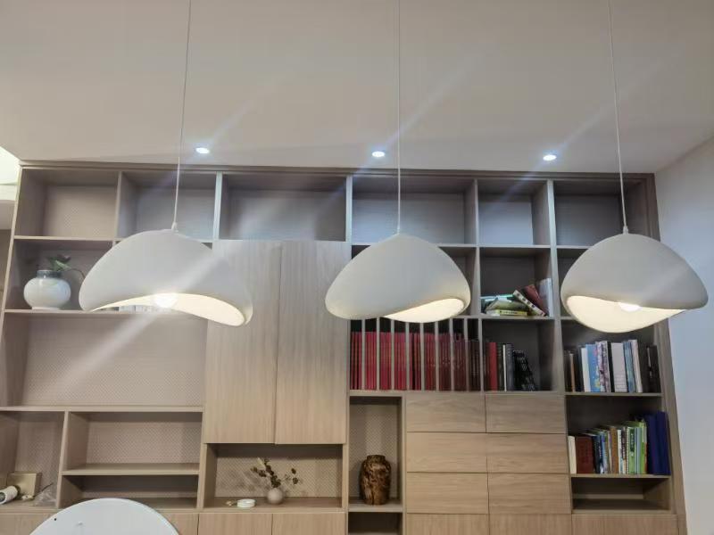 Japanese Cream Style Chandelier for Duplex Lofts, Restaurants, Bars, and Homestays