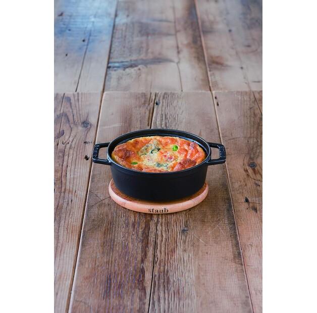 Cocotte Zwilling Staub, oval, 19,2×14,2 cm, schwarz, 600 ml (40509-478-0)