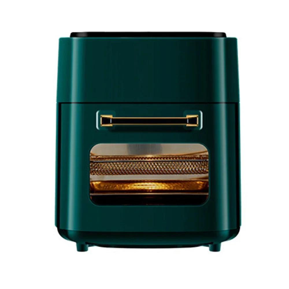 Friteuses à air 15L Ménager Grande Capacité Visuel Sans Huile Four Intelligent Machine à Frites 220V 110V US EU 1500W Friture de Poulet