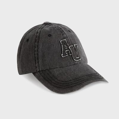 Whoau Vintage Washed Denim Ball Cap WHACF4931A
