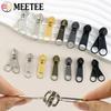 10/20/40Pcs 3# 5# 8# 10# Zipper Puller for Nylon Zips Bag Tent Single/Double Zip Slider Luggage Zippers Replace Repair Accessory