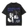 Men Mulholland Drives T Shirts  Clothes Beach Classic Short-Sleeved T Shirt O-Neck Hip Hop Pattern Tshirt Wholesale