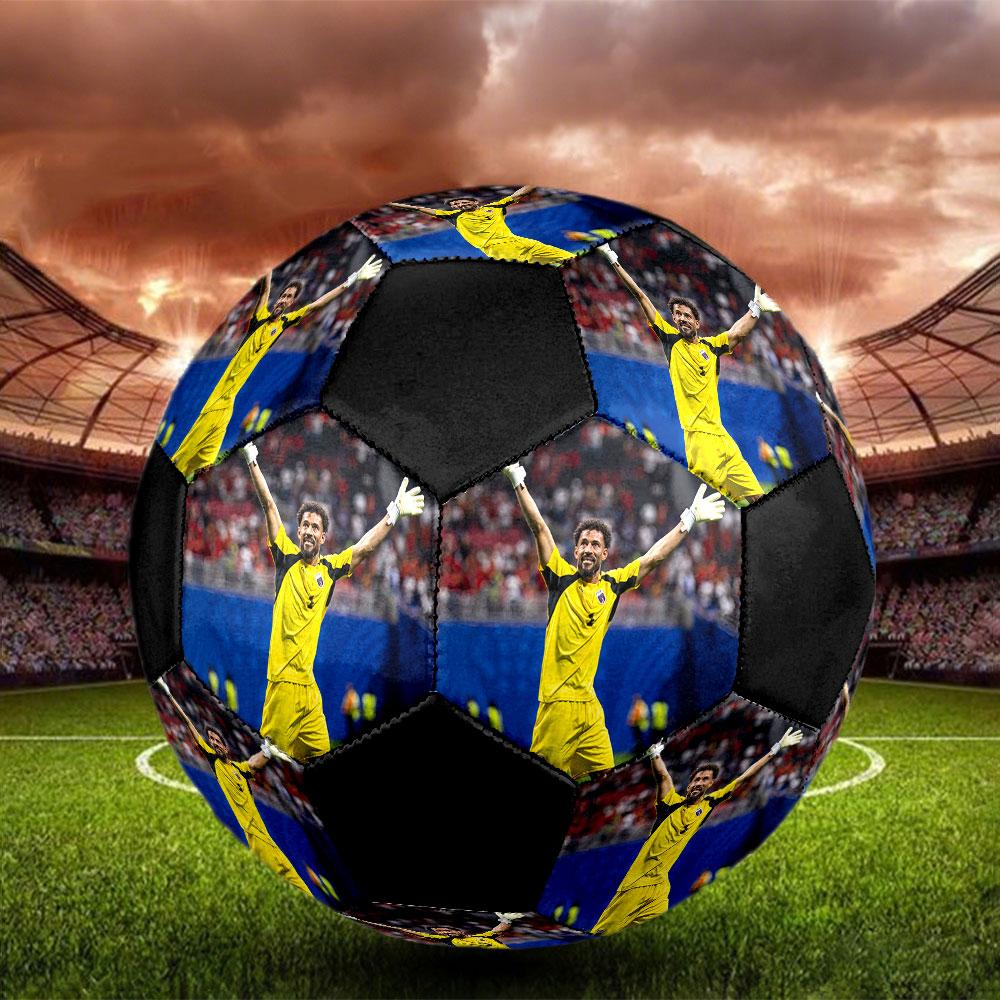 vozinha cabo verde Size 5 Soccer Ball, Machine-Stitched PVC, Durable & High Bounce, All Ages Fit, fan merchandise, matches & outdoor use.