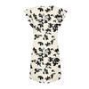 Womens Summer Dress Ruffle Sleeve V Neck Short Dresses Fashion Casual Flowy A Line Swing Sundress With Pocket