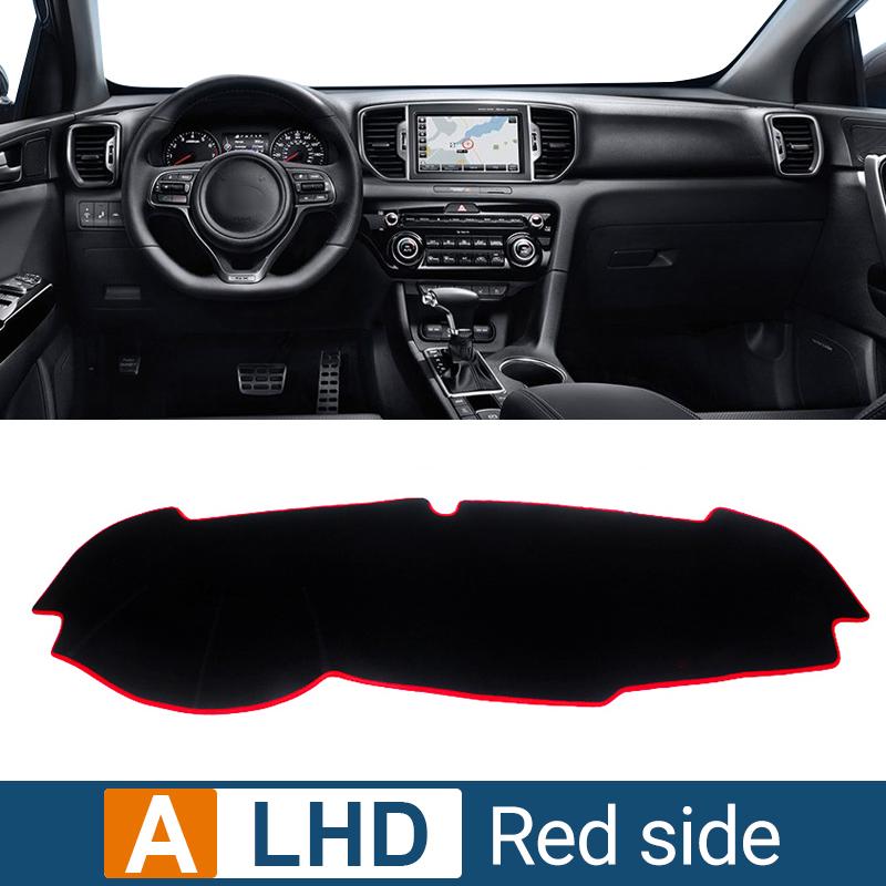 For Kia Sportage 4 QL 2016 2017 2018    Car Dashboard Cover Mat trument Panel Carpets Non-Slip Pad Accessories