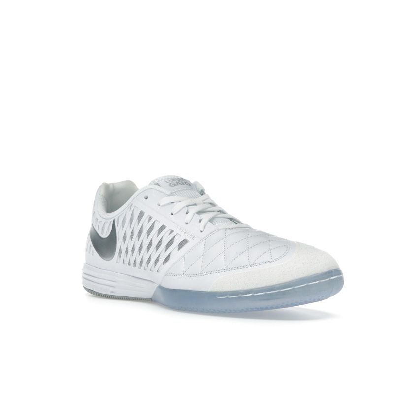 Nike Lunar Gato 2 IC White Chrome Unisex Sneakers 580456-105