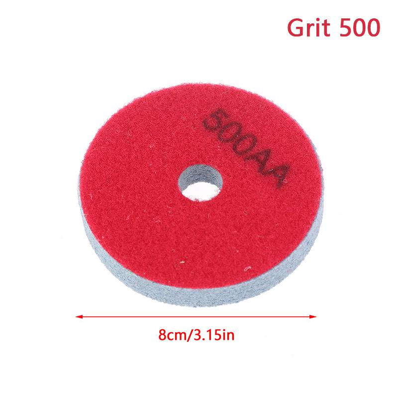 3"Sponge Diamond Polishing Pads Granite  Artificial Stone Polishing Cleaning Tool Concrete Sanding Disc For Polisher
