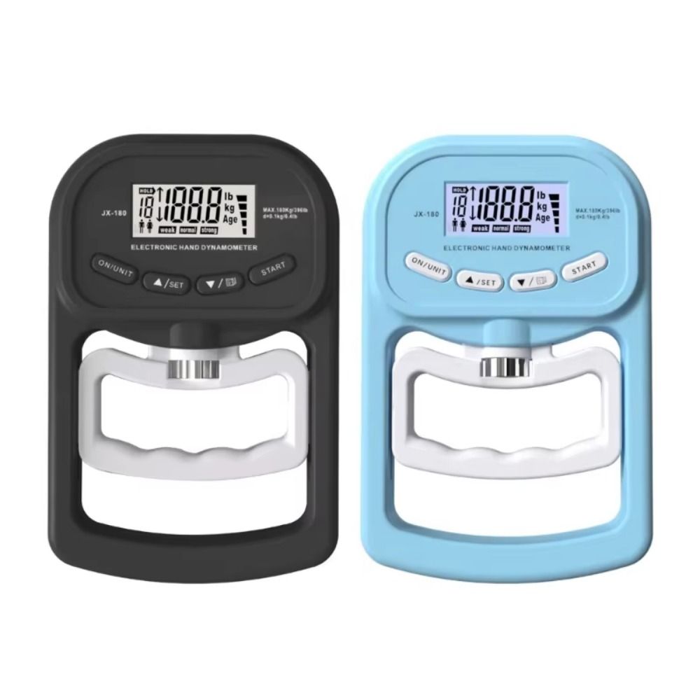 396Lbs/180Kg Digital Hand Dynamometer Electronic Grip Strength Measurement Meter  Home School