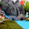Micro-landscape Jiangnan Small Bridge Resin Craft Resin Bridge Miniatures Stone Bridge   Home Decor