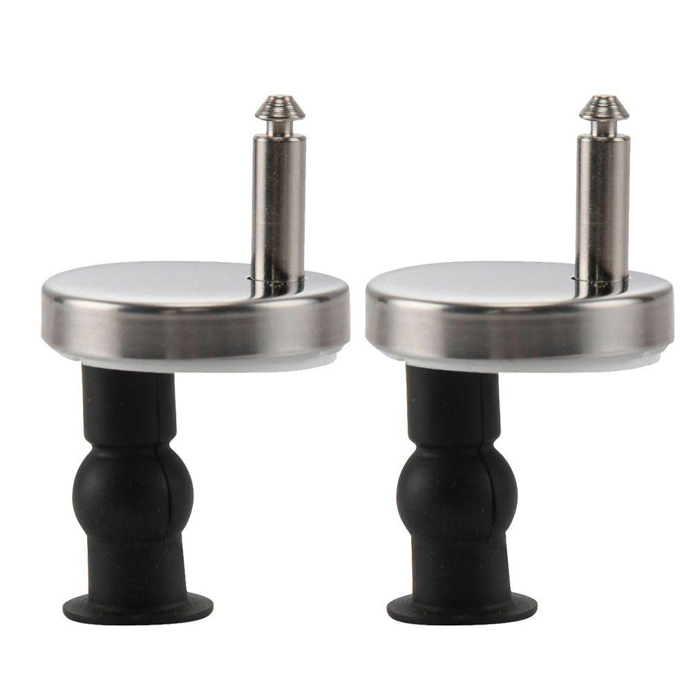

2PCS Durable Mountings Repair Replacement Hinge Fittings Screws Toilet Linker Toilet Seat Hinges