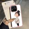 Cute Angry Girl Case for Xiaomi Poco F3 GT C50 F4 X3 NFC X5 C51 X3 Pro Back Phone Cover