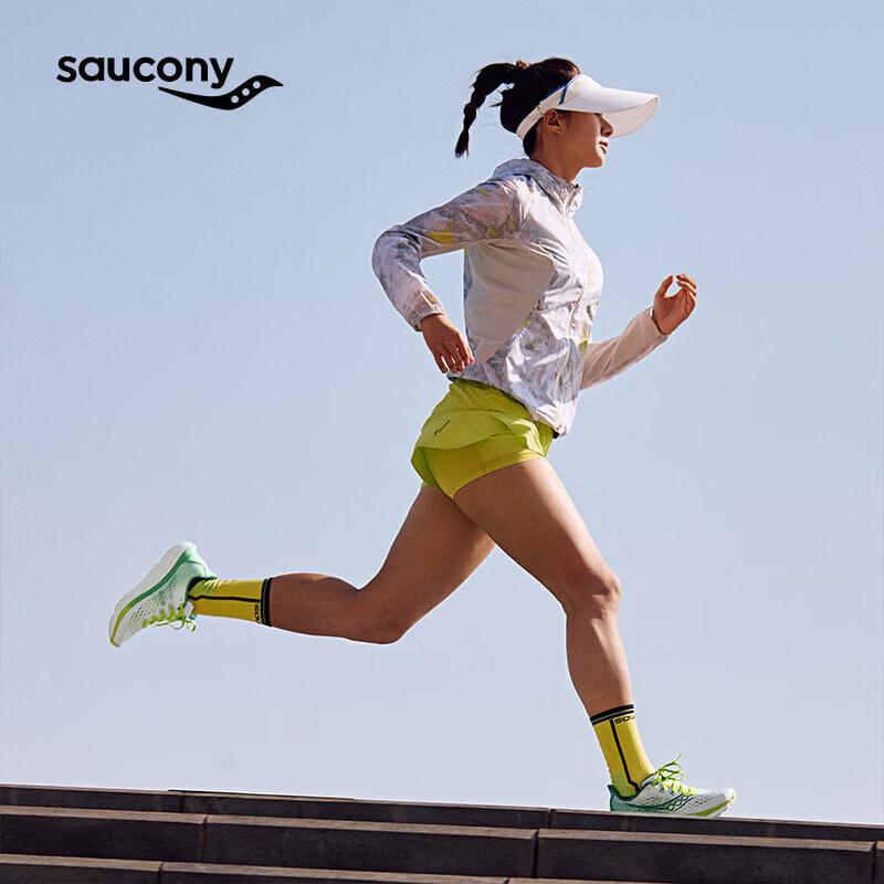 Saucony Women s Cooling Double-Layer Running Shorts XL
