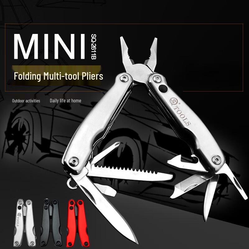 Belton Portable Multi-tool Mini Pliers with LED Light