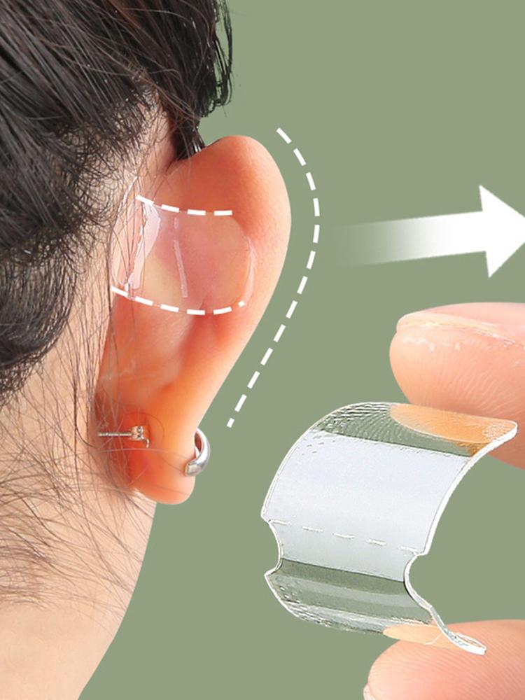 60 Pcs Ear Tape Cosmetic Ear Corrector Solves The Problem of The Big Ear Aesthetic Correctors Big Ear Supporters for Women Girls