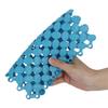 6Pcs 20x20cm NonSlip Splicing Interlocking Floor Mat for Kitchen Bathroom Shower Pool Balcony(Blue )