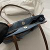 Star Pendant Y2K Shoulder Bag With Metal Buckle Belt Underarm Bag Fashion Women Handbag  Women
